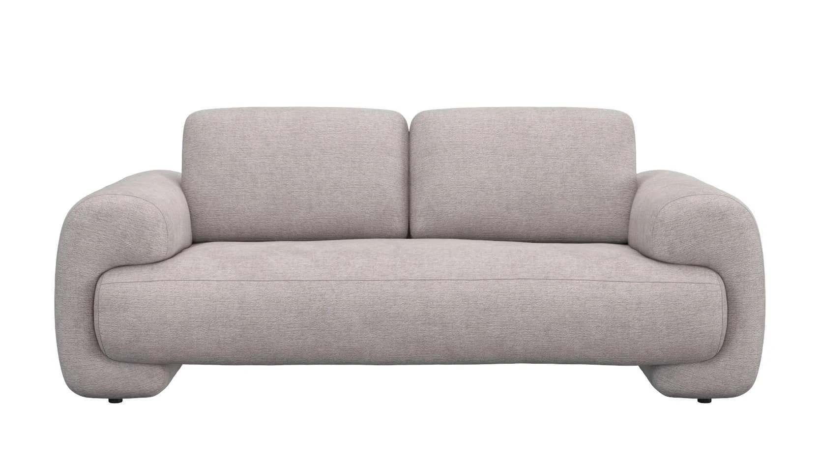 Flexlux Molino Designsofa 2,5-Sitzer Beige Polyester