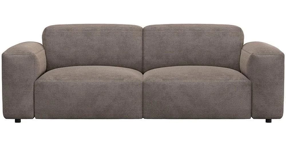 FLEXLUX Lucera Sofa 2,5-Sitzer Braun Modern Skandinavisch