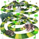 Athlix Dinosaurier Autorennbahn Flexible Rennstrecke Spielzeug Bild 2