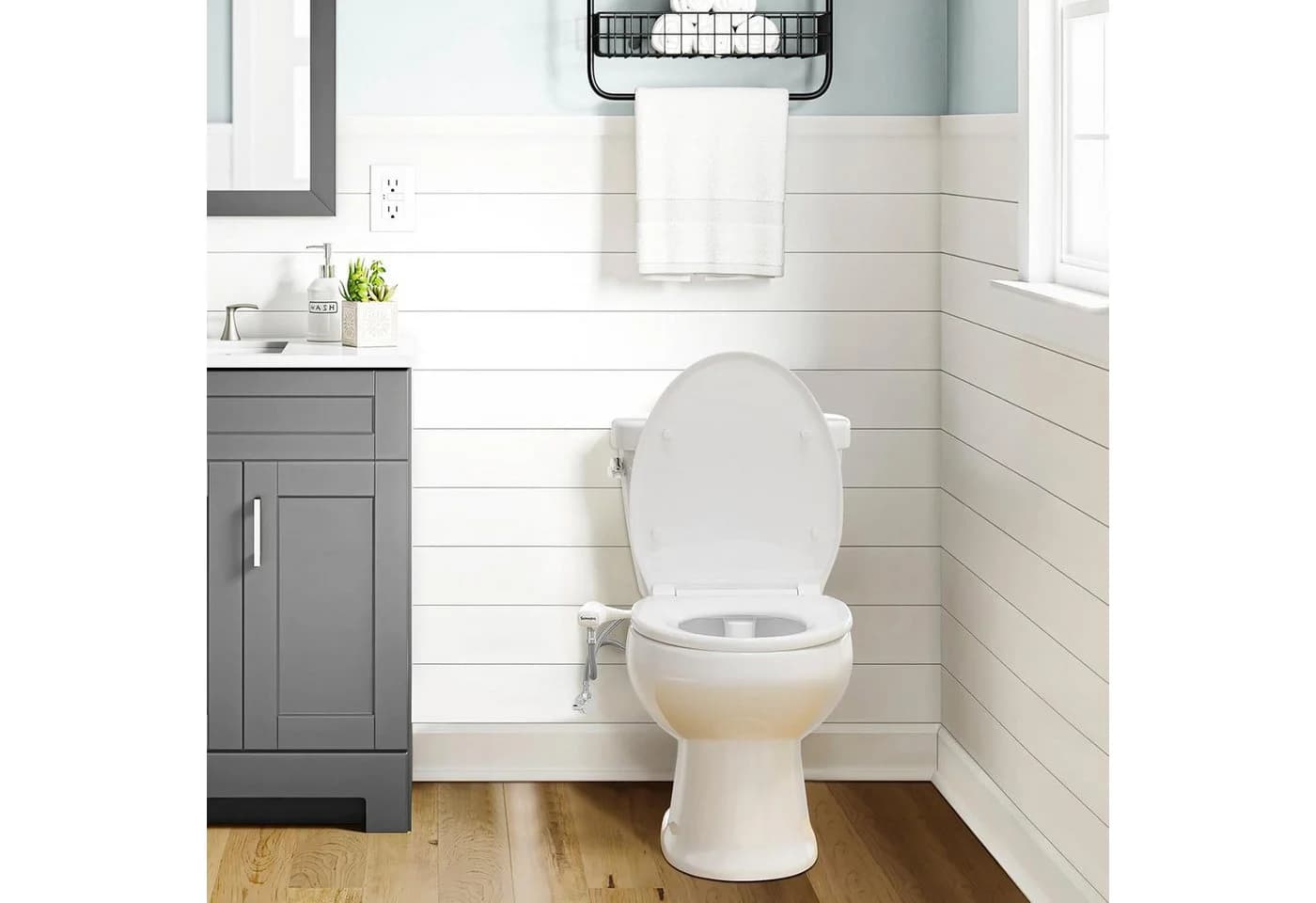 Bidet-Einsatz Ultraschlank Weiß
