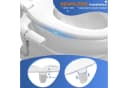 Bidet-Einsatz Ultraschlank Weiß Bild 4