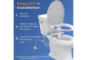 Bidet-Einsatz Ultraschlank Weiß Bild 5