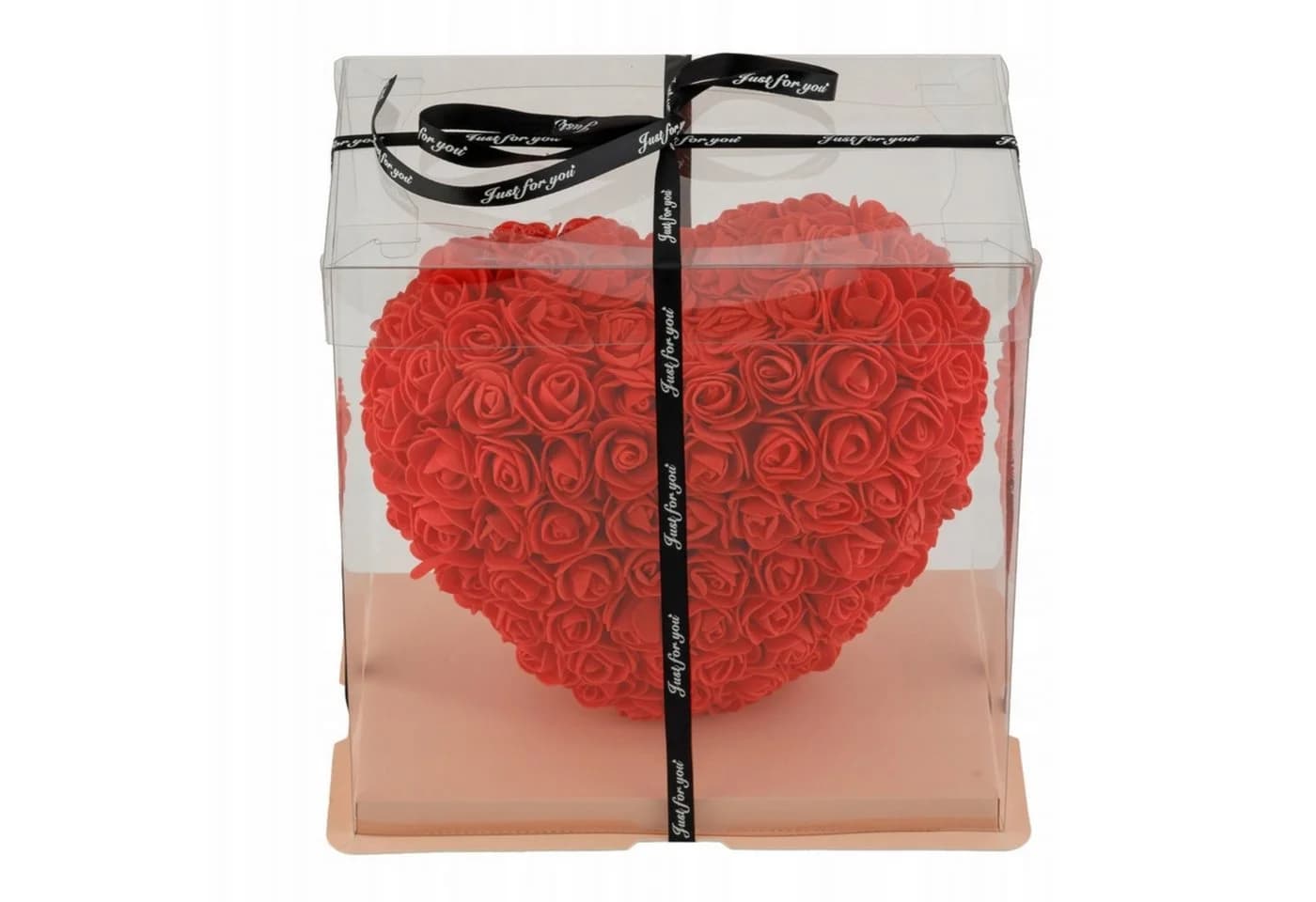 AMORE MIO Dekoobjekt Rosenherz 25 cm Rot Geschenkbox - Bild 4