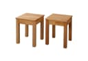 Krok Wood Hocker Tomas Set 2x Massivholz Buche Bild 2