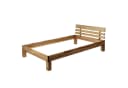 Krok Wood Massivholzbett Julia Eiche mit Kopfteil Bild 3