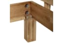 Krok Wood Massivholzbett Julia Eiche mit Kopfteil Bild 5