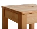 Krok Wood Hocker Tomas Massivholz mit Eingriff Bild 4