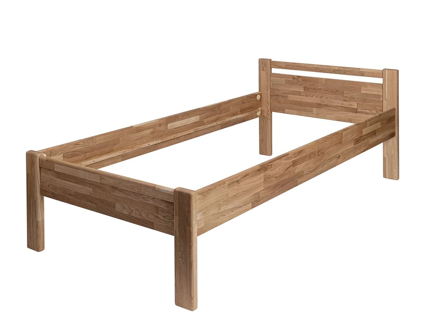 Krok Wood Massivholzbett Seniorenbett SiSi aus Massivholz Eiche