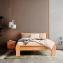 Krok Wood Massivholzbett Alice Buche mit Kopfteil Bild 2