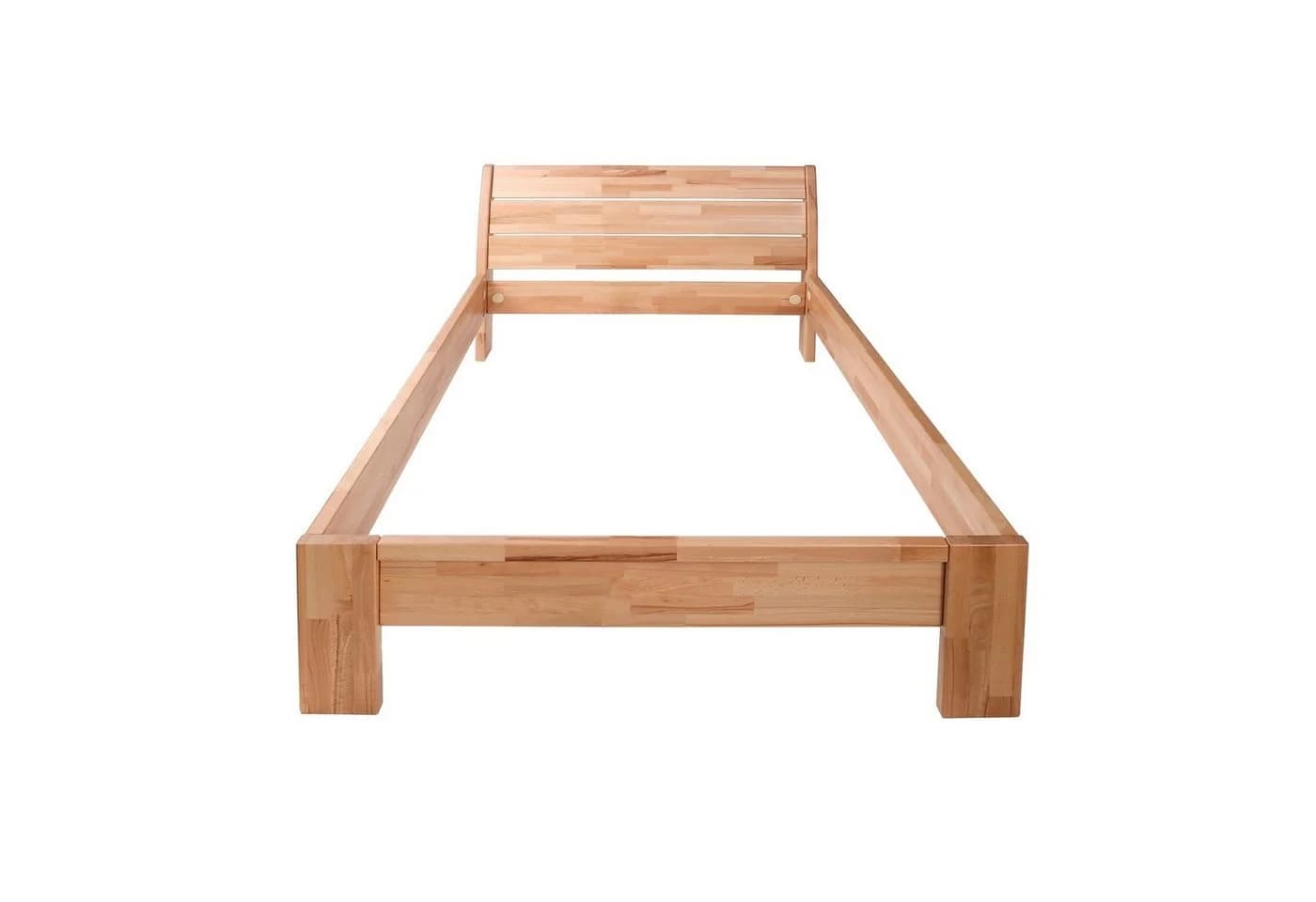 Krok Wood Massivholzbett Alice Buche mit Kopfteil - Bild 3