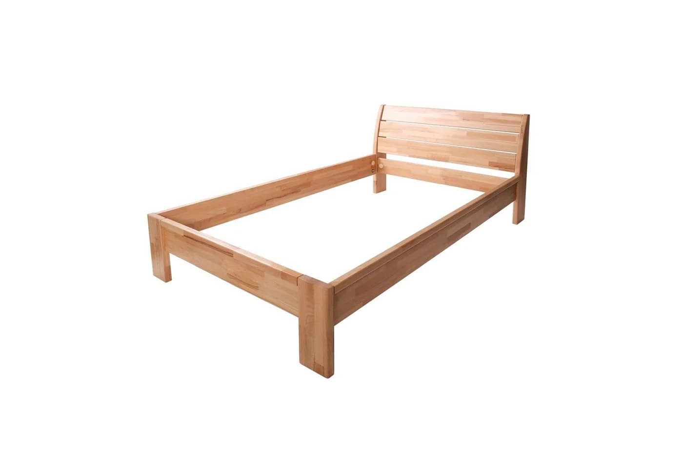 Krok Wood Massivholzbett Alice Buche mit Kopfteil - Bild 4