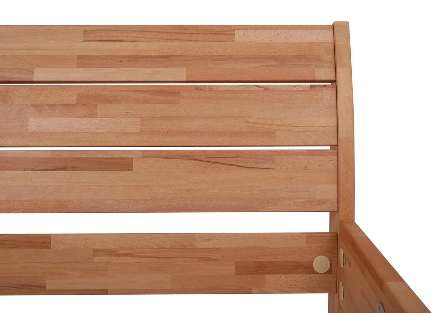 Krok Wood Massivholzbett Alice Buche mit Kopfteil - Bild 5