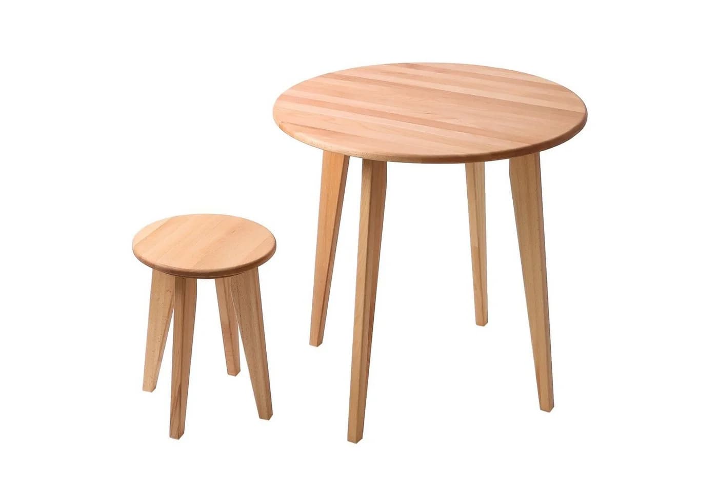 Krok Wood Esstisch Dresden Runder Tisch Buche Massivholz - Bild 4