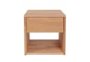Krok Wood Nachttisch Jana Massivholz geölt Schublade Natur Bild 4