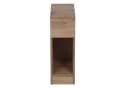 Krok Wood Nachttisch LORA Braun Schmal mit Schublade Bild 3