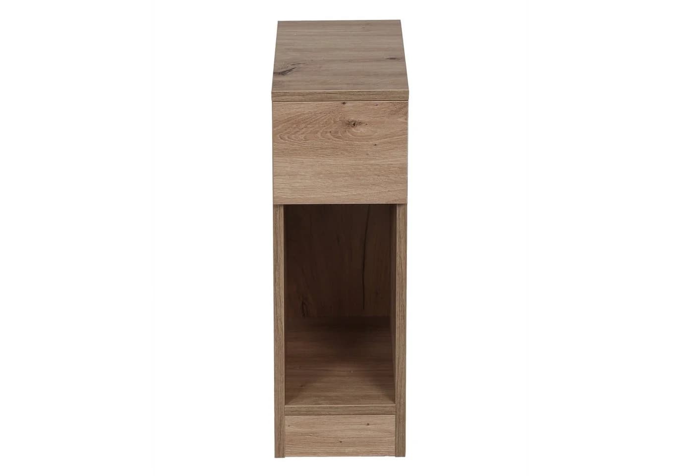 Krok Wood Nachttisch LORA Braun Schmal mit Schublade - Bild 3