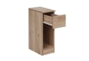 Krok Wood Nachttisch LORA Braun Schmal mit Schublade Bild 4