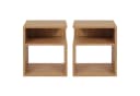 Krok Wood Nachttisch LORA Artisan-Eiche Laminierter Spanplatte Bild 2