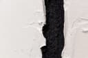 YS-Art Abstraktes Leinwandbild Schwarz Beige Handgemalt mit Keilrahmen Bild 4