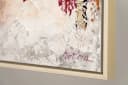YS-Art Abstraktion II Handgemaltes Leinwandbild Bunt Beige Rahmen Bild 3