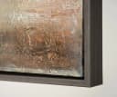YS-Art Gemälde Goldbaum Handgemalt Leinwand Braun Grau Bild 5