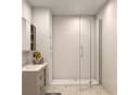 AICA Walk-in-Dusche Faltbar & Drehbar mit ESG-Sicherheitsglas Bild 3