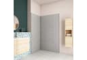 AICA Duschwand 210cm wasserdicht grau Bild 2