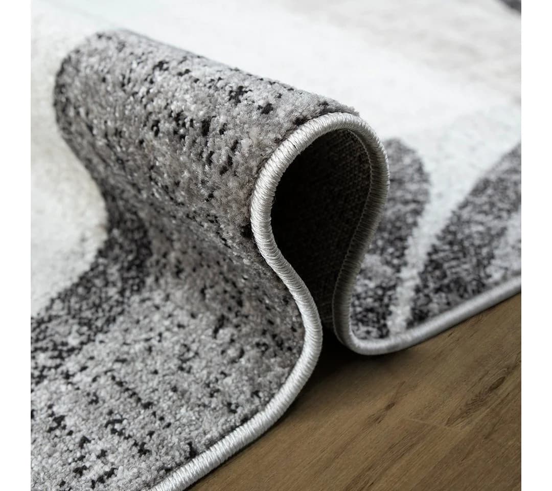 oKu-Tex Bettumrandung Set 3-teilig Creme meliert Kurzflor - Bild 5