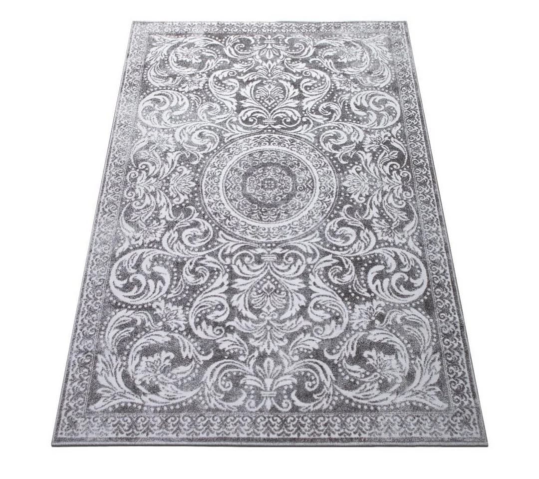 oKu-Tex Teppich Victoria Orientalisch Beige 3-D Effekt