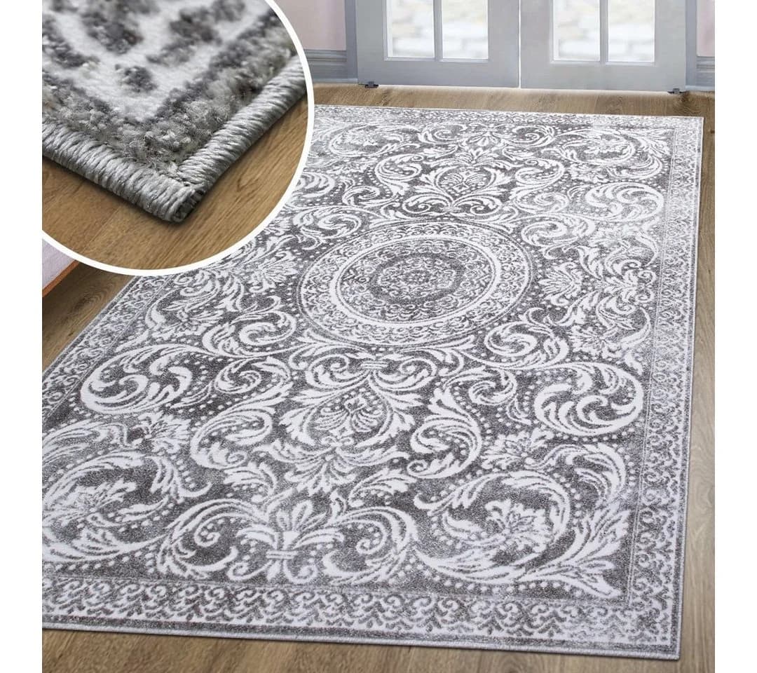oKu-Tex Teppich Victoria Orientalisch Beige 3-D Effekt - Bild 3