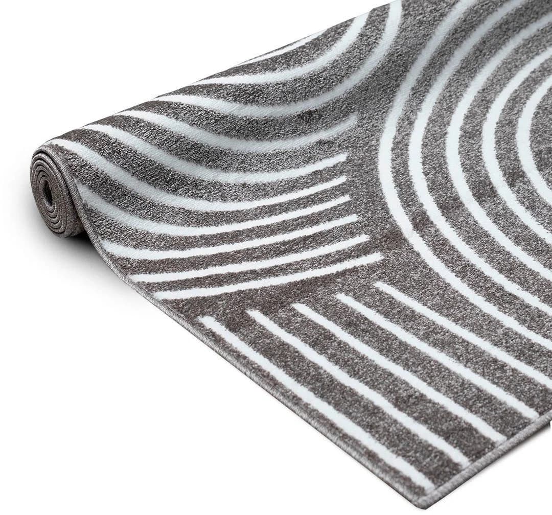 OTTO HOME Teppich Fadel Grau Taupe Kunstfaser 60x90cm - Bild 5