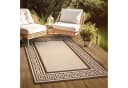 oKu-Tex Outdoorteppich PLUTUS Grau-Schwarz Sisaloptik UV-resistent Bild 2