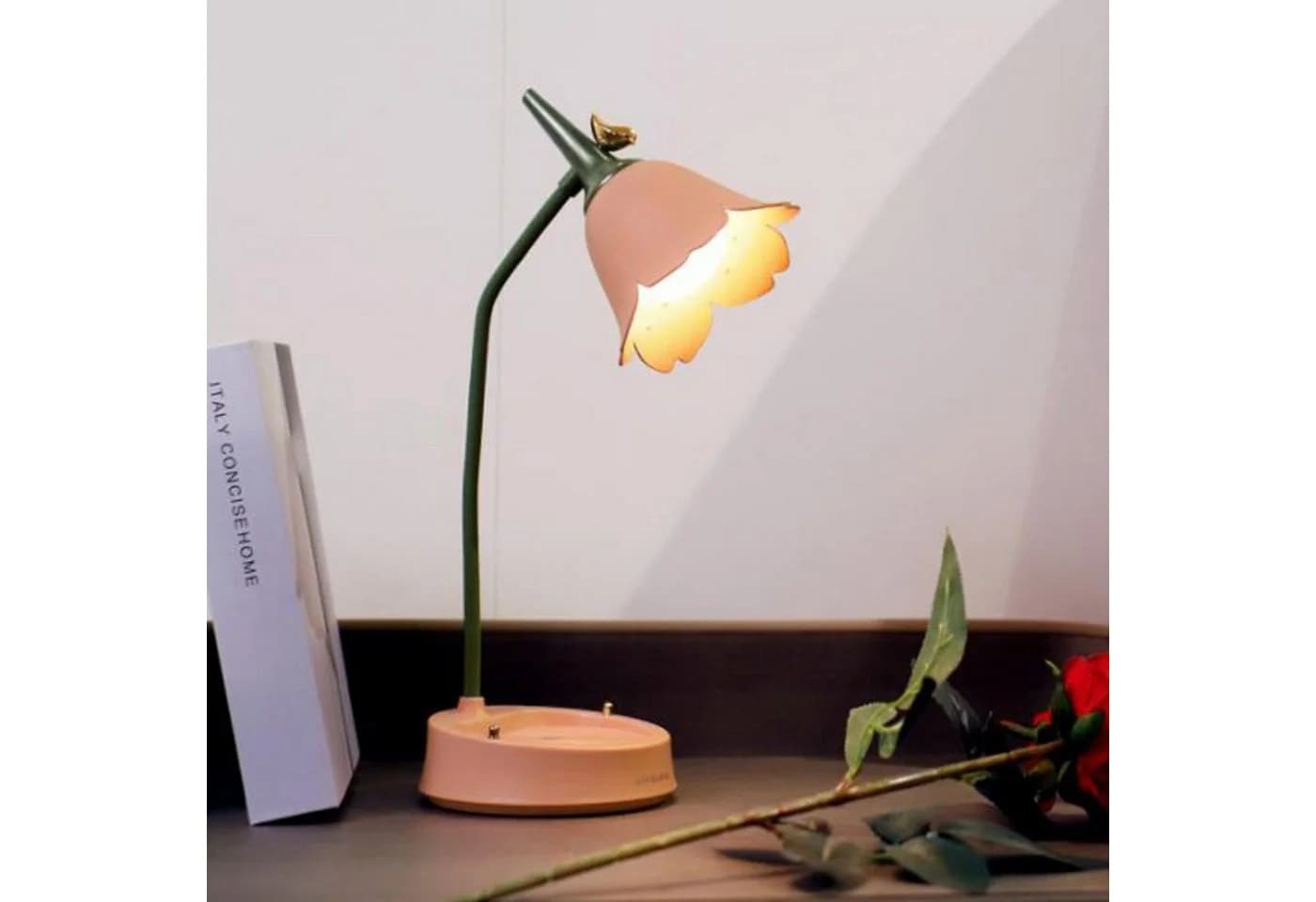 feinlux LED Schreibtischlampe Rosa mit 3 Farbtemperaturen - Bild 3