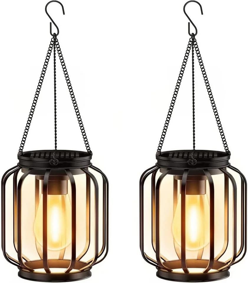 feinlux LED Solarleuchte IP65 Wasserdicht Extra-Warmweiß - Bild 2