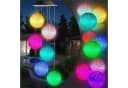 feinlux Solar-Windspiel mit LED-Farbwechsel für Garten & Terrasse Bild 2