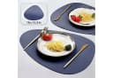 feinlux Platzset CT0853-Blau mit 4 Untersetzer PVC Leder-Optik Bild 4