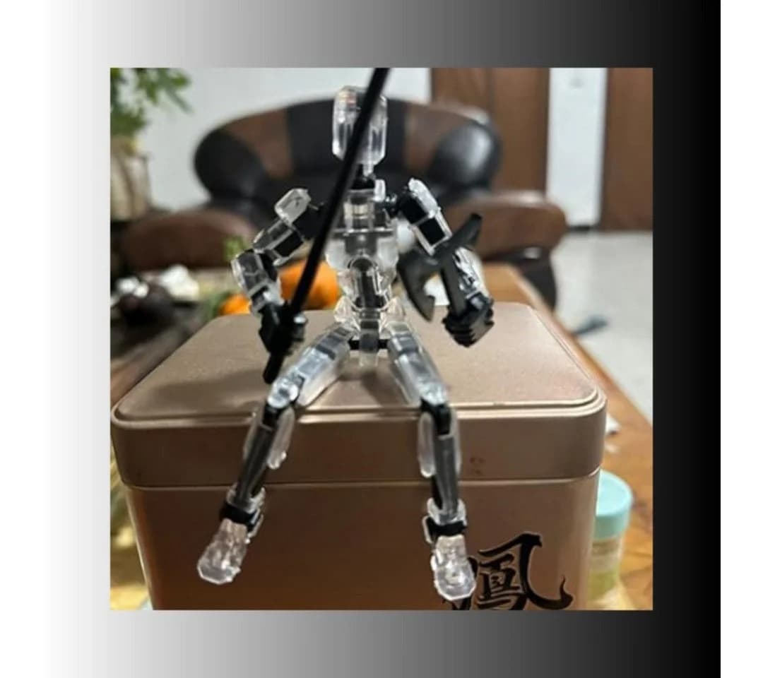 feinlux Actionfigur CT0879 Schwarz Vollgelenkt - Bild 5