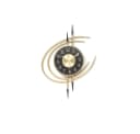 feinlux Wanduhr CT0961 Skandinavisch Metall Bild 2