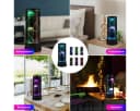 feinlux LED Dekolicht 2 in 1 Quallen Licht Aquarium USB-Ladung Transparent Bild 3