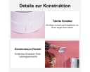 feinlux LED Lavalampe CT1030 mit 7 Farbwechsel und Fernbedienung Bild 4