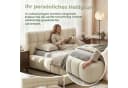Simurq Polsterbett 140x200 cm mit Lattenrost Beige Grau Modern Bild 4