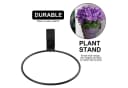 SEEZSSA Rankhilfe 3x Blumentopfhalter Metall Wandhalterung Schwarz Bild 4
