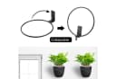 SEEZSSA Rankhilfe 3x Blumentopfhalter Metall Wandhalterung Schwarz Bild 5