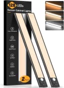 Athlix LED Unterbauleuchte 2er Set Kabellos mit Bewegungsmelder Bild 2