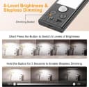 Athlix LED Unterbauleuchte 2er Set Kabellos mit Bewegungsmelder Bild 4