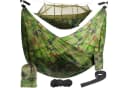 Gardlov Hängematte mit Moskitonetz 150kg Nylon Camping Set Grün Bild 2