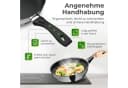 KLAMER Bratpfanne 20cm Schwarz Antihaft Edelstahl Bild 5