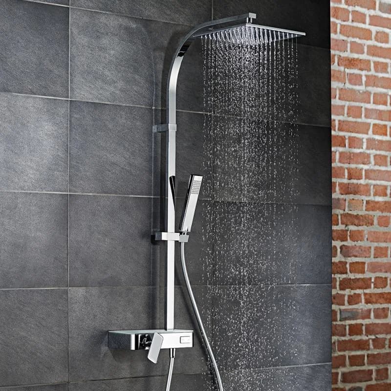 HSK AquaSwitch RS 500 Mix Duscharmatur mit Kopfbrause und Handbrause