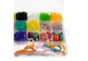 KRUZZEL Kreativset Gummibänder DIY Set – 3000 Bänder, Organizer & Zubehör Bild 4