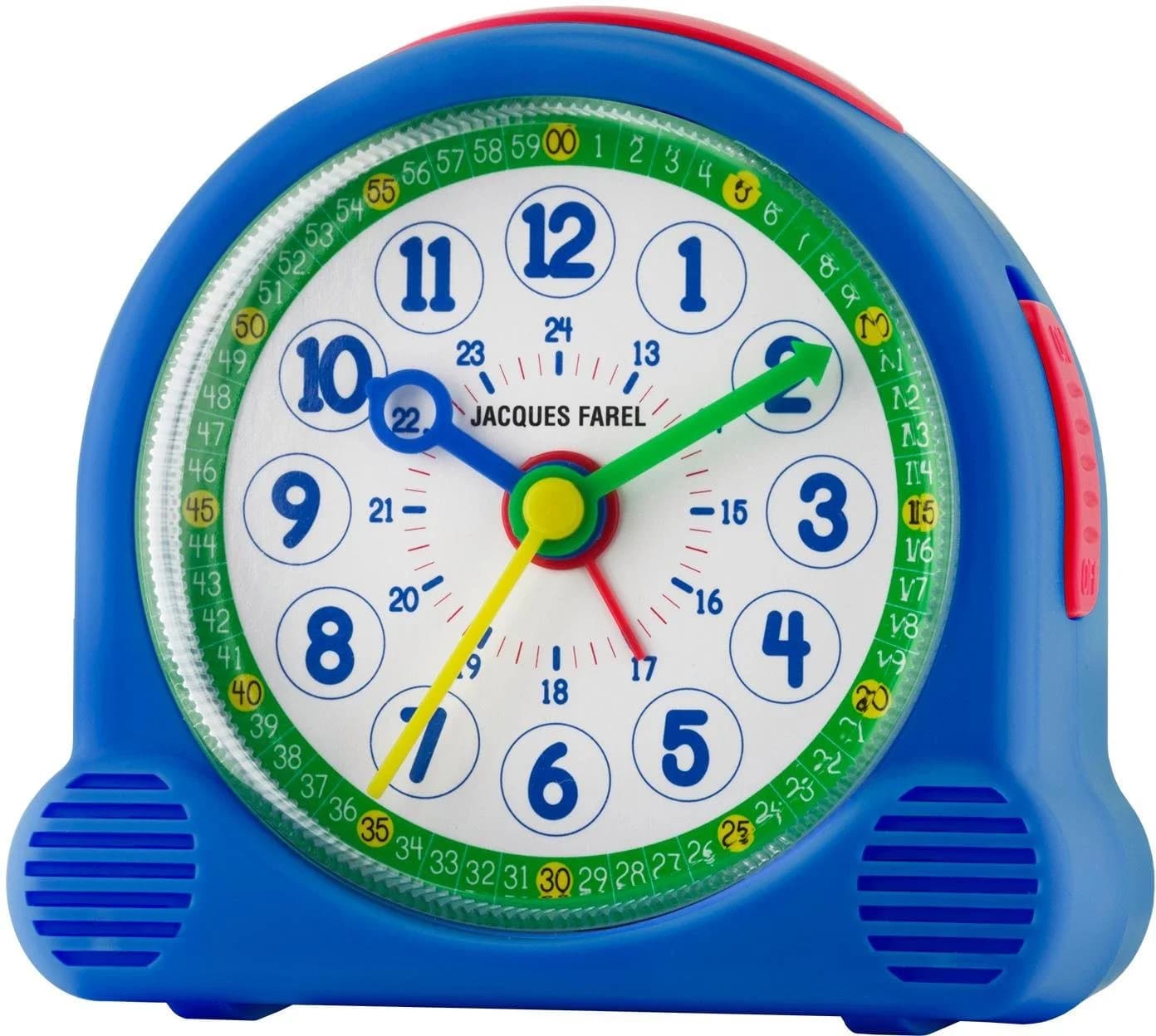 Jacques Farel Kinderwecker Happy Learning Blau Quarzwecker Lernwecker - Bild 3